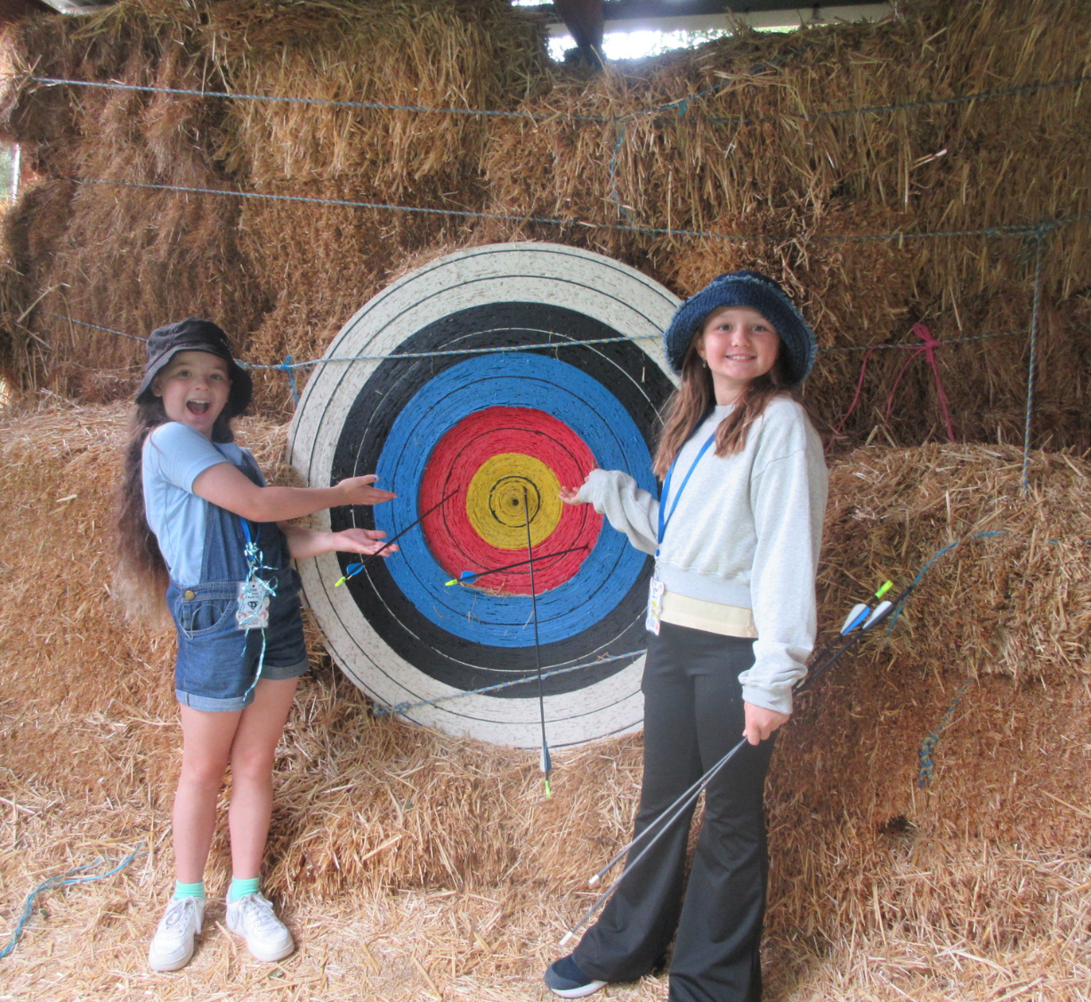 Two children at diabetes victoria camp=